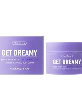OceAura Get Dreamy Overnight Toning Body Cream - 3.53 Oz.